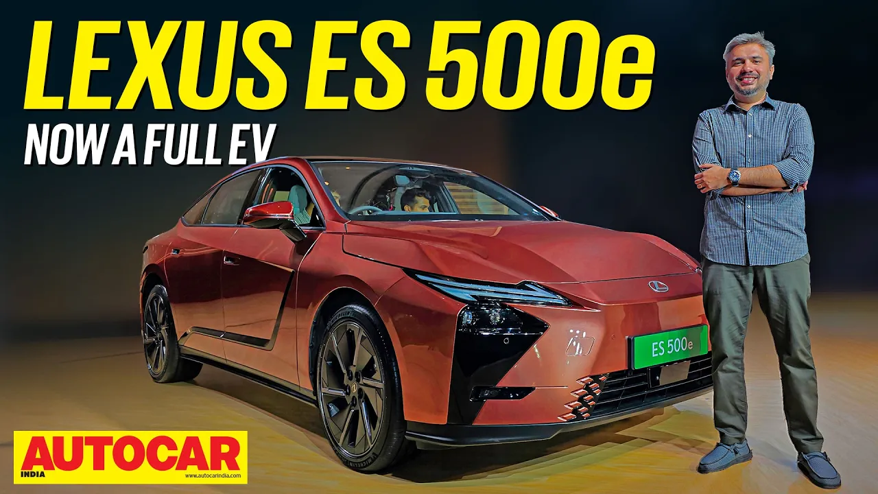 New Lexus ES 500e - Lexus’ first EV for India | First look | Autocar India