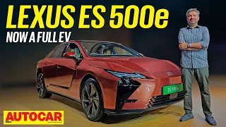 New Lexus ES 500e - Lexus’ first EV for India | First look | Autocar India