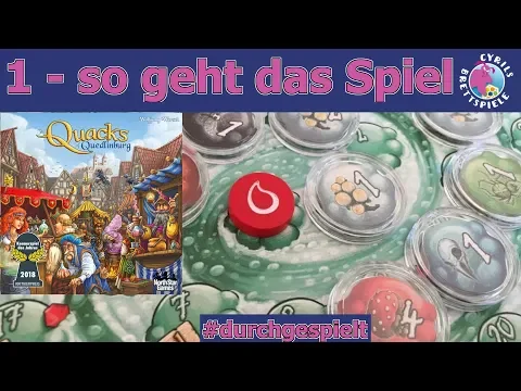 Die Quacksalber von Quedlinburg - Komponenten & Regeln - Cyrils Brettspiele(S199E01)