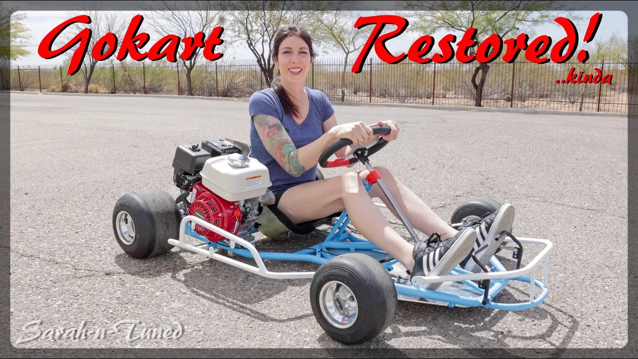 First Start & Drive!! ..then it Broke // Honda Powered Emmick Kart