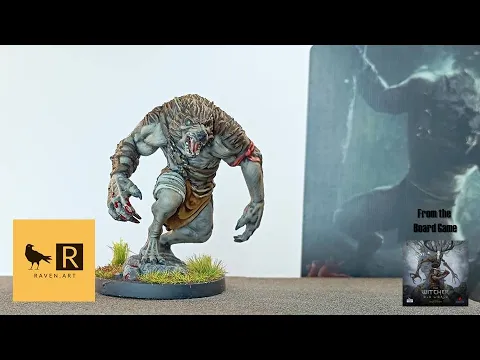 Painting The Witcher Old World, Warewolf