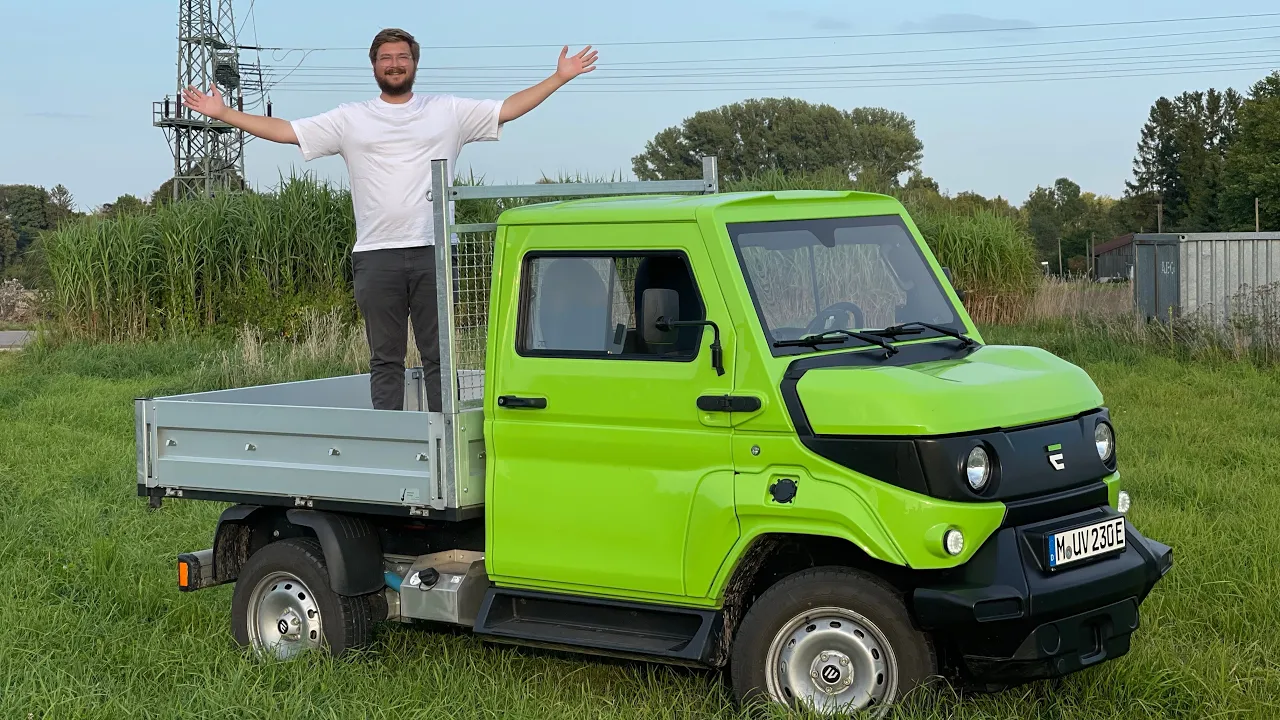 This Is The Unimog Inspired Electric Mini Truck Of My Dreams - And I Drive It!