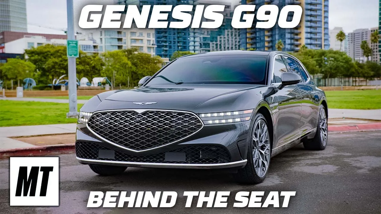 Genesis G90 Behind the Seat | MotorTrend