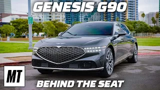 Genesis G90 Behind the Seat | MotorTrend
