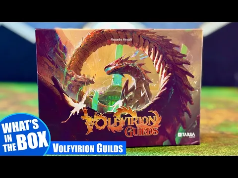 VOLFYIRION GUILDS Board Game Deck Building Unboxing