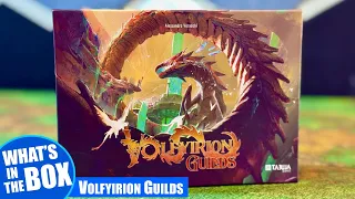 VOLFYIRION GUILDS Board Game Deck Building Unboxing