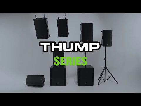 Product video thumbnail for Mackie Thump12A Powered Speakers with Gator Speaker Stands &amp; Tote Bags