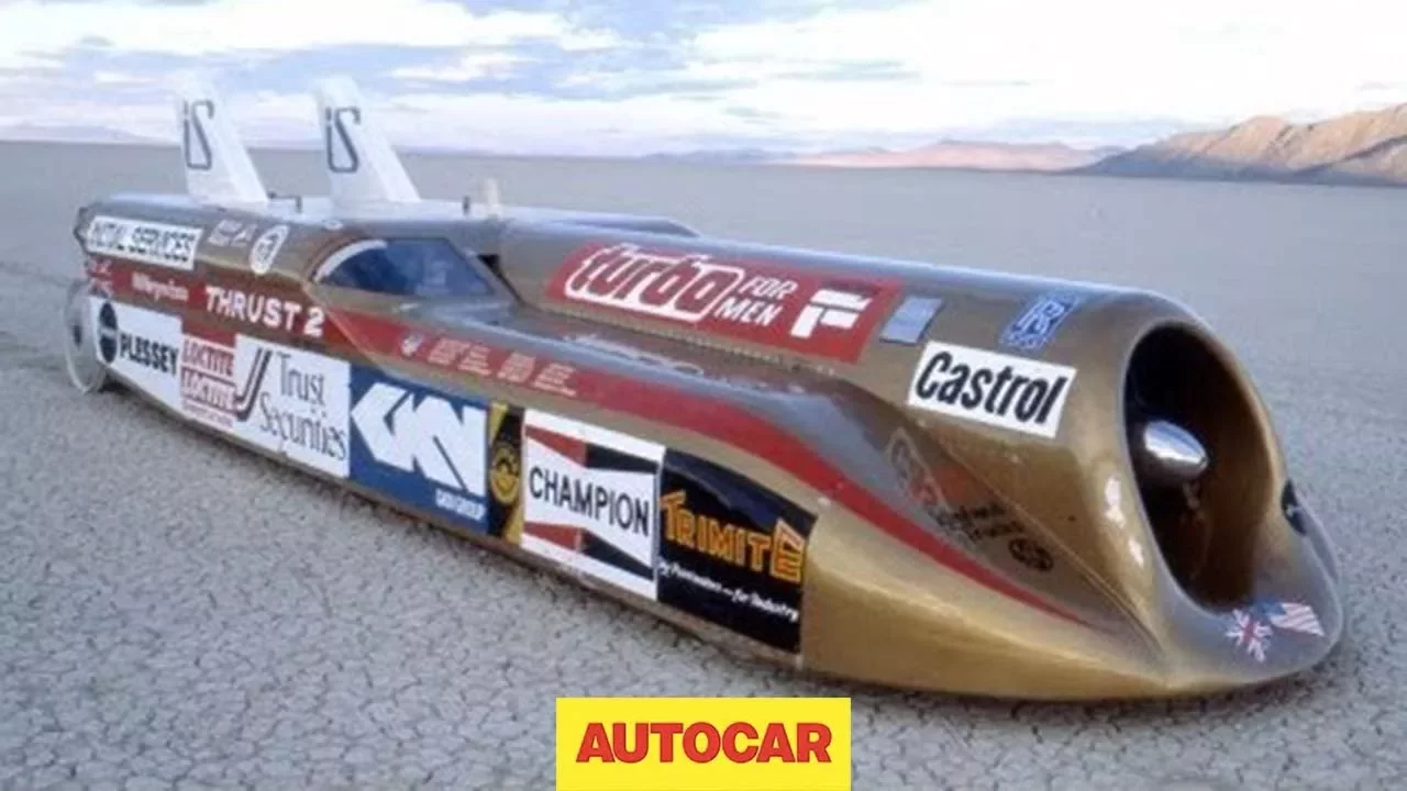 How Thrust 2 became the world's fastest car, achieving 633mph in 1983