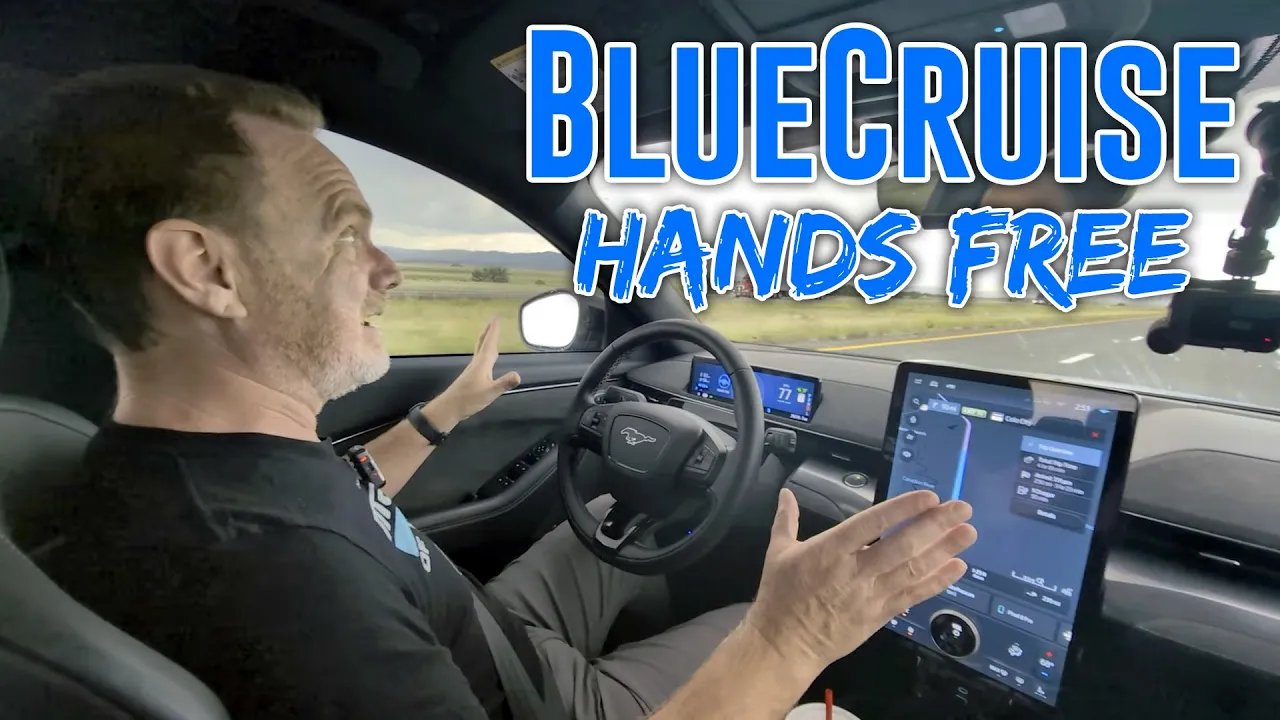 Using Ford BlueCruise - Hands Free Driving!
