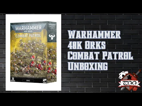 Warhammer 40k Orks Combat Patrol Unboxing