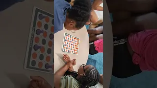 Children Learning To Play Double Check