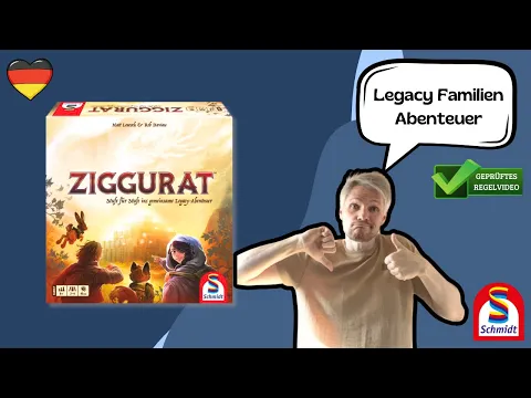 Ziggurat - Legacy Familienspiel - Ersteindruck und Regeln