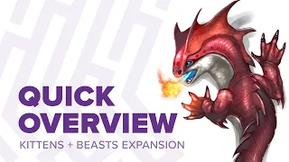 A quick overview of the Kittens + Beasts expansion for The Isle of Cats