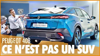 TOUT SAVOIR SUR LA NOUVELLE PEUGEOT 408 2022