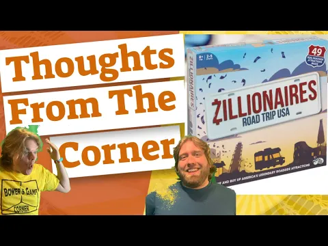Zillionaires Road Trip USA Review - Thoughts From The Corner