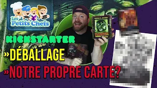 Notre face dans un jeu de société?! Zombies!!! Museum Of Weird - Déballage | Les Petits Chefs