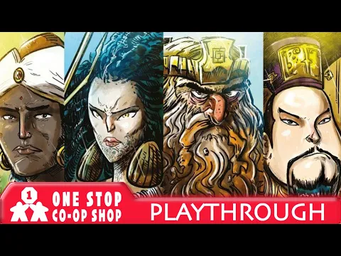 Imperium: Legends | Arthurians vs. Atlanteans | Solo Playthrough | With Colin
