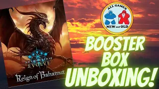 Shadowverse Evolve: Reign of Bahamut Booster Box (Unboxing)
