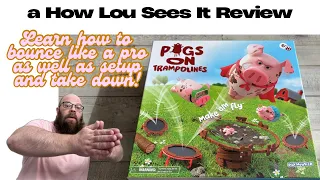 Pigs on Trampolines Detailed Review with Help on Setup, Bouncing Strategy, and Take Down