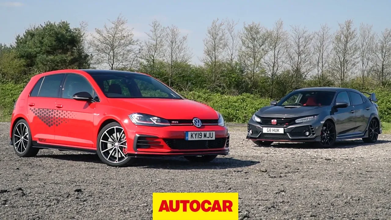 Track battle: 2019 VW Golf GTI TCR vs Honda Civic Type R | Autocar