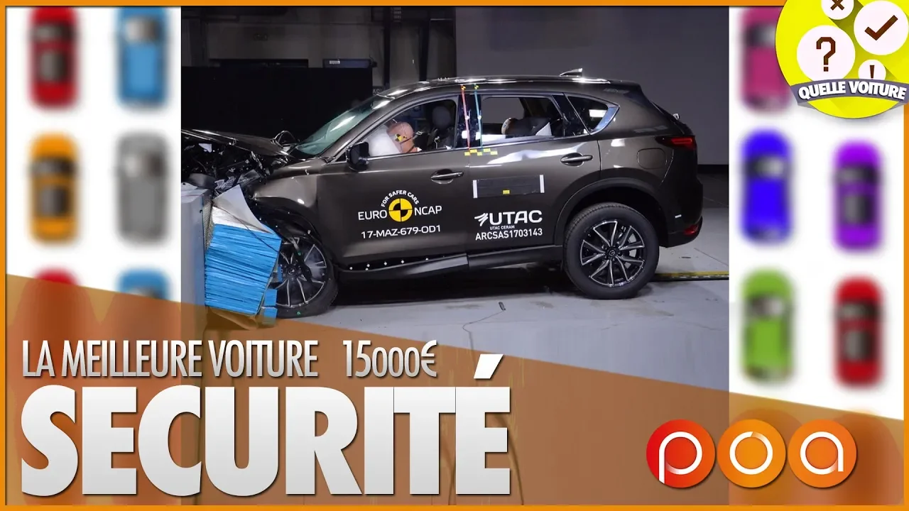 QUELLE VOITURE AU TOP DE LA SÉCURITÉ POUR 15000€ ?