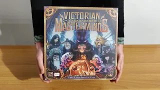 Unboxing di Victorian Masterminds