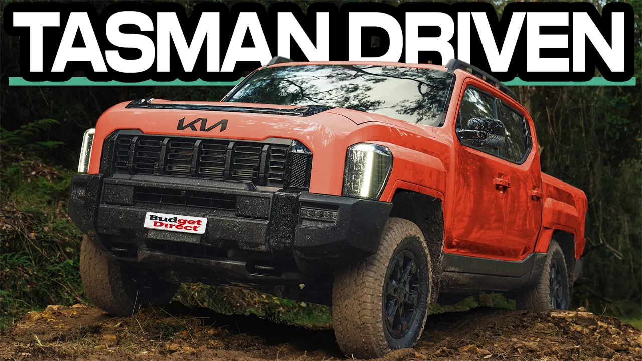 Off-road in Korea’s new Ford Ranger rival (Kia Tasman 2025 Review)
