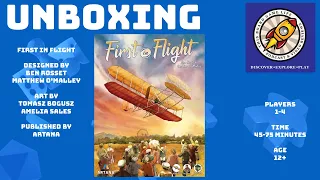 First in Flight Unboxing