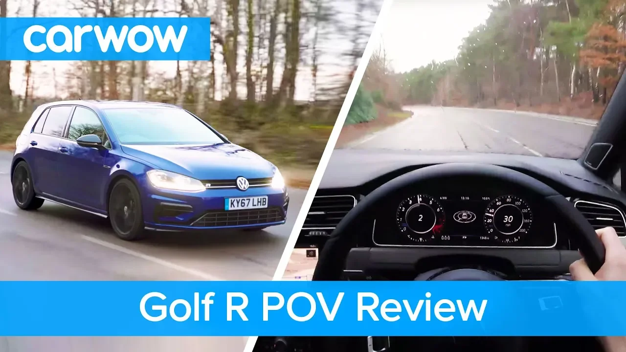 Volkswagen Golf R 2018 POV review | Test Drives