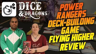 Power Rangers Deck - Building Game Flying Higher Review