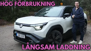 Suzuki eVitara är en bra bil men saknar en del för att vara en bra elbil