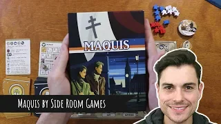 Maquis 2019 Edition Review, Rule Explanation & Gameplay