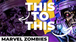 Painting the Gigantic Zombie Galactus - Marvel Zombies