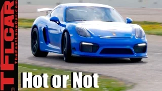 2016 Porsche Cayman GT4 Track & 0-60 MPH Review - TFL Leaderboard Hot or Not Ep.16