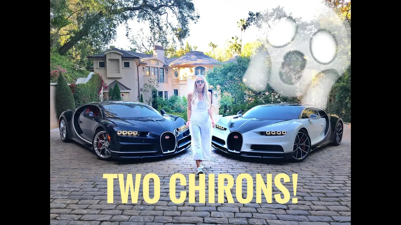 Two Bugatti Chirons & Private Jet!!