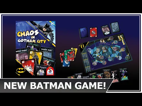Chaos In Gotham City Announcement (DC - Batman Game)