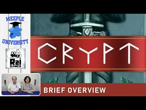Crypt Board Game – What to Expect, Brief Overview (PUNCHY rules summary of the game!)