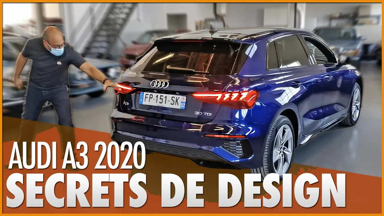 NOUVELLE AUDI A3 2020 🇩🇪 SECRETS DE DESIGN