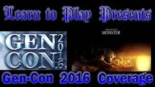 Learn to Play Presents: Gen Con 2016 coverage:  Kingdom Death Interview with Adam Poots