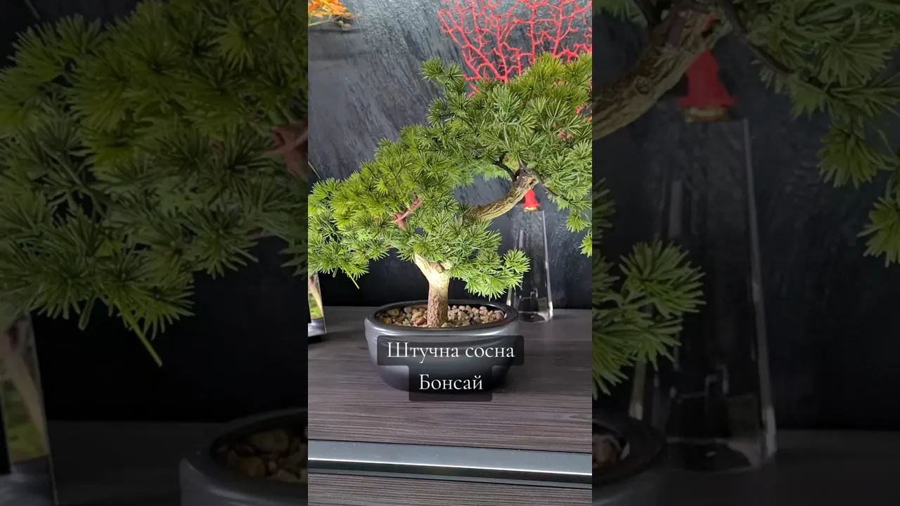 Искусственная Сосна Бонсай мини H26cm NKoop FW