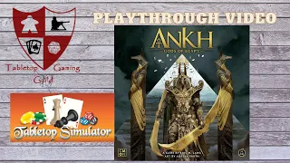 Ankh Gods of Egypt 3 Player Playthrough on Tabletop Simulator