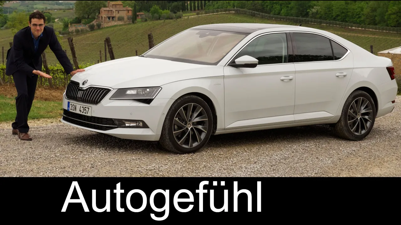All-new Skoda Superb L&K 2.0 TSI 2016 FULL REVIEW test driven + trim levels & colours