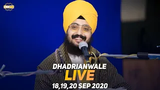 18 Sept 2020 Live Diwan Dhadrianwale from Gurdwara Parmeshar Dwar Sahib