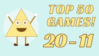 Top 50 Games of All Time! #20 - #11 (GIVEAWAY)