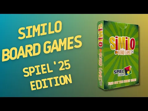 Similo Board Games SPIEL '25 Edition | Inside with João Ricardo Ep933
