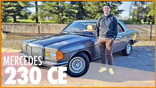 MERCEDES 230 CE (W123)  🇩🇪 elle vous emmènera au bout du MONDE !