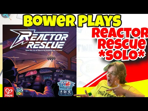 Building REAL Circuits to Win! | Reactor Rescue Solo Gameplay