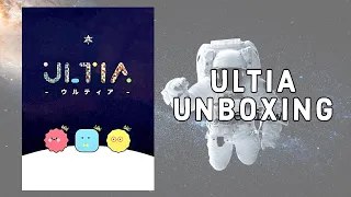 Ultia unboxing - a bluffing and space exploration game that fits in your pocket.