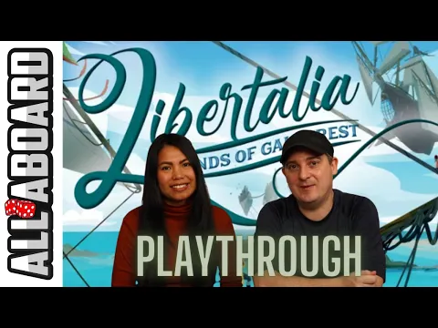 LIBERTALIA: WINDS OF GALECREST | Board Game | How to Play and Full Playthrough