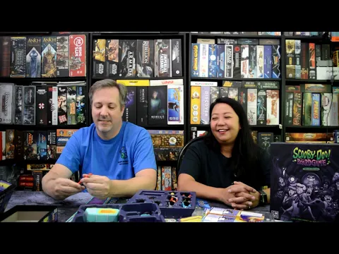 Scooby-Doo The Boardgame Deluxe Edition by CMON Kickstarter Unboxing